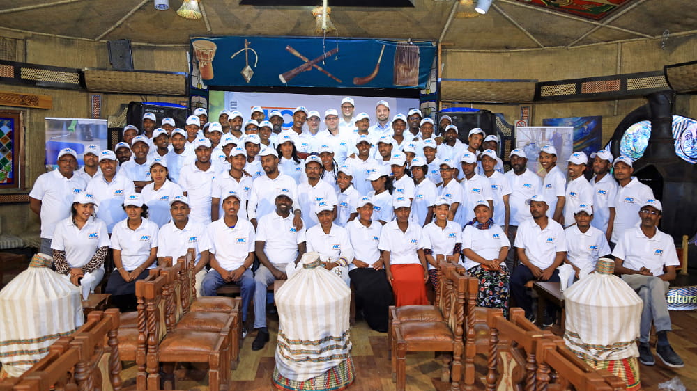 Employees of LICON and MC-Bauchemie in Addis Ababa.