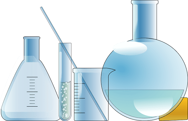 Graphic of a laboratory situation.