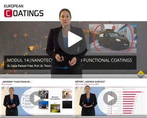 Module 14: Nanotechnology and functional coatings