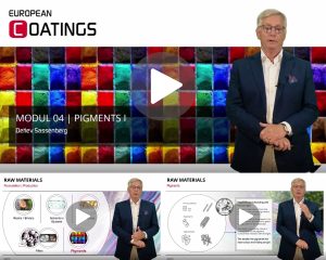 Module 04: Inorganic & organic pigments I Module 05: Effect pigments