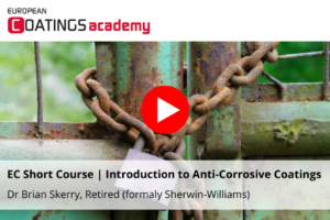 Short Course I Introduction to Anticorrosive Coatings