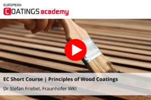 Short Course I Principles of Wood Coatings