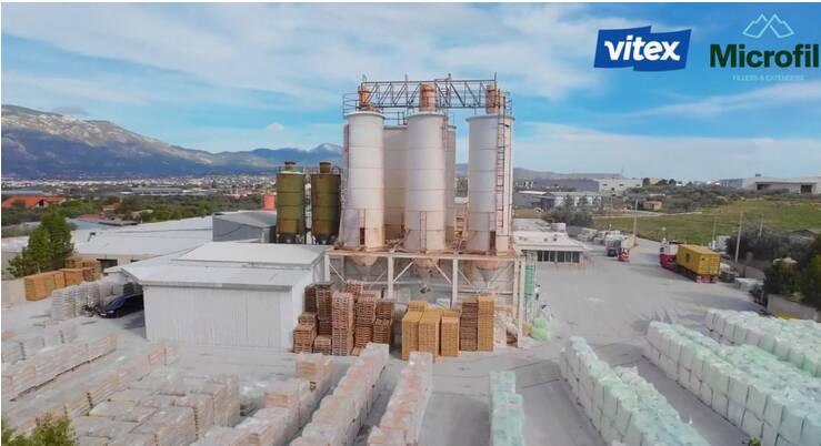 Microfill’s production facility in Corinth, Greece, has a capacity of 130,000 tonnes per year, supporting Vitex’s ambitious growth plans.