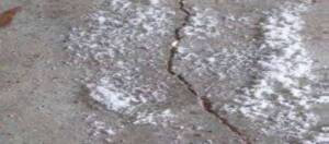 Image 05: Salt efflorescence on cementitious surface