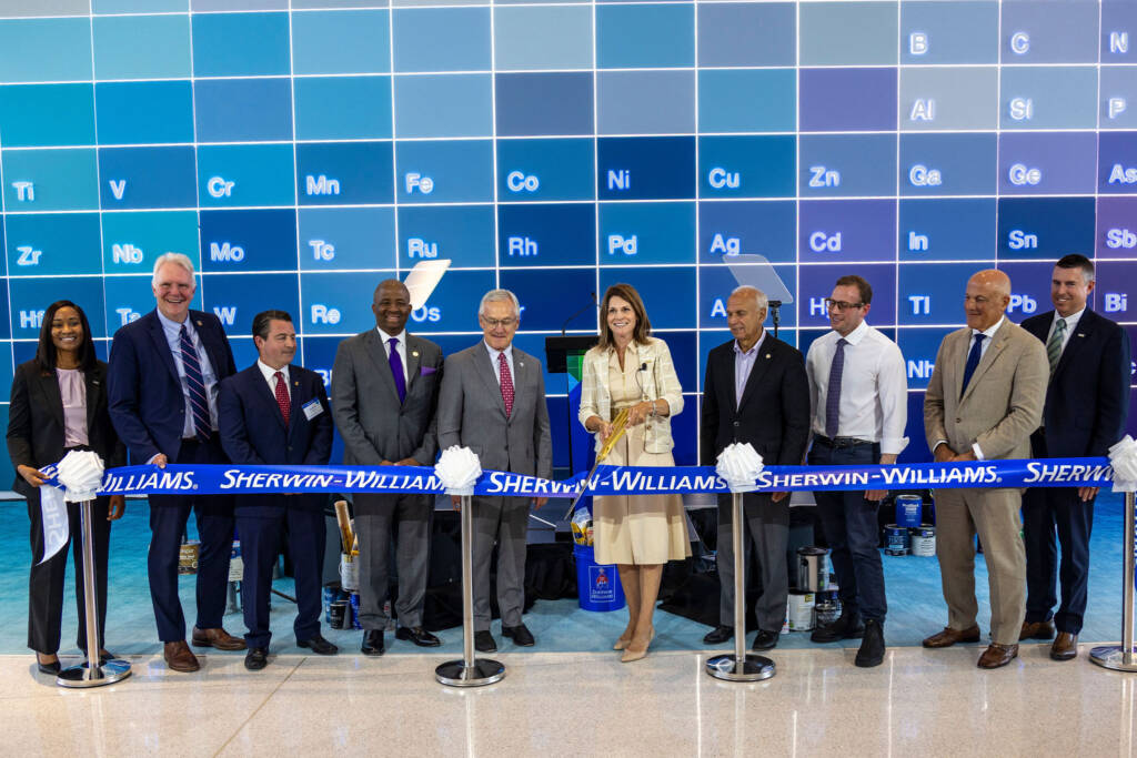 Sherwin-Williams opens Morikis Global Technology Center to advance coatings inno...