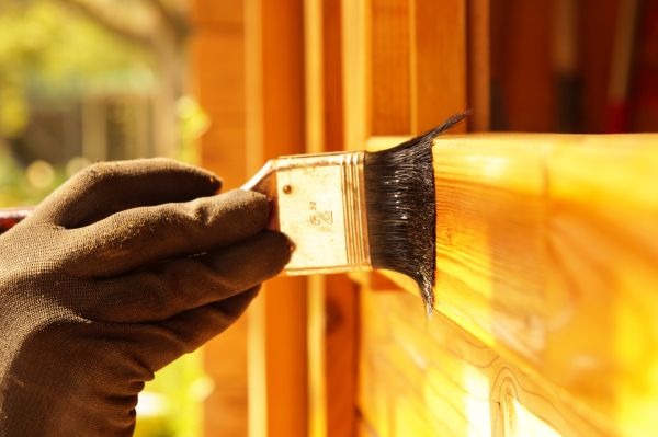 How is the situation in the wood coatings sector currently?